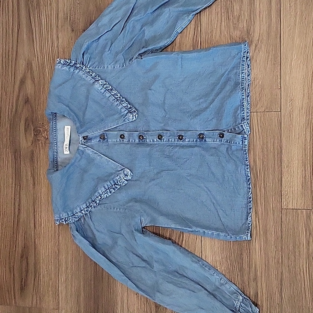 Women's Zara Blue Shirt